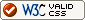 Valid CSS!